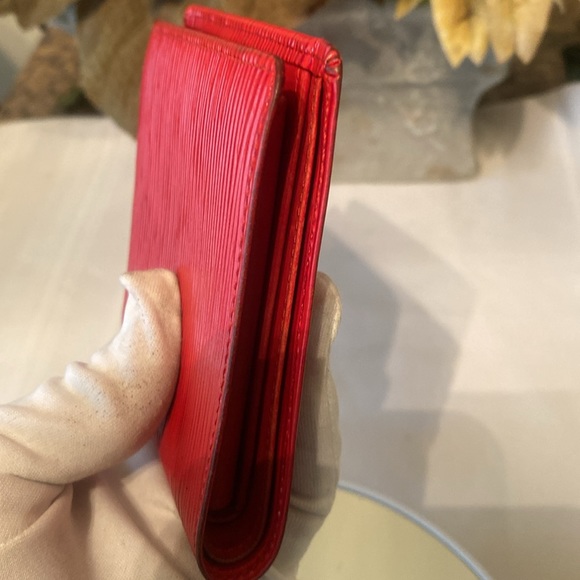 Louis Vuitton Red Epi Marco Wallet-#24 - Picture 13 of 13
